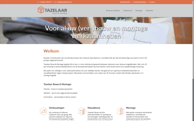 Tazelaar bouw